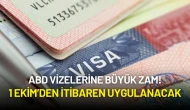 ABD Vizelerine Büyük Zam: 1 Ekim’den İtibaren Uygulanacak