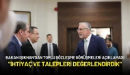 Bakan Işıkhan'dan Toplu Sözleşme Görüşmeleri Açıklaması: "İhtiyaç ve Talepleri Değerlendirdik"