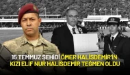 15 Temmuz Şehidi Ömer Halisdemir'in Kızı Elif Nur Halisdemir Teğmen Oldu