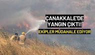 Çanakkale'de Yangın Çıktı! Ekipler Müdahale Ediyor