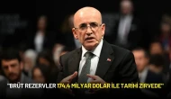 Bakan Şimşek: "Brüt Rezervler 174,4 Milyar Dolar ile Tarihi Zirvede"