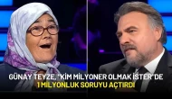 Günay Teyze, "Kim Milyoner Olmak İster"de 1 Milyonluk Soruyu Açtırdı