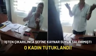İşten Çıkarıldı, Şefine Kaynar Suyla Saldırdı: Tutuklandı!