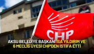 Aksu Belediye Başkanı İsa Yıldırım ve 6 Meclis Üyesi CHP'den İstifa Etti