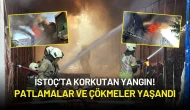 İSTOÇ’ta Korkutan Yangın: Patlamalar ve Çökmeler Yaşandı!