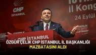 Özgür Çelik CHP İstanbul İl Başkanlığı Mazbatasını Aldı