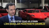 Suriye'de Esad Ailesinin Lüks Araçları Müzayedeye Çıkarıldı