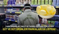 Tarım Bakanlığı Taklit ve Tağşiş Listesini Güncelledi: Tereyağ Markaları Var!