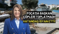 Foça’da Çöp Krizi: Başkan Çöpleri Toplamayacağını Açıkladı, Vatandaşlar İsyan Etti!