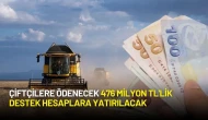 Bakan Yumaklı, Çiftçilere 476 Milyon TL'lik Destek Ödemelerinin Yatırılacağını Açıkladı