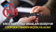Kredi Kartı Faiz Oranlarında Değişiklik: 1 Ekim’den İtibaren Geçerli Olacak!
