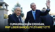 Cumhurbaşkanı Erdoğan, MHP Lideri Bahçeli'yi Ziyaret Etti