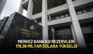 Merkez Bankası Rezervleri 178,36 Milyar Dolara Yükseldi