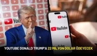 YouTube Donald Trump'a 22 Milyon Dolar Ödeyecek