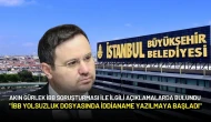 Başsavcı Akın Gürlek: "İBB Yolsuzluk Dosyasında İddianame Yazılmaya Başladı"
