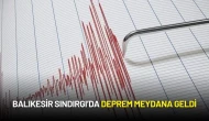 Balıkesir Sındırgı’da Deprem Meydana Geldi