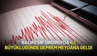 Balıkesir Sındırgı’da 4.1 Büyüklüğünde Deprem Meydana Geldi
