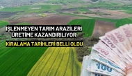 İşlenmeyen Tarım Arazileri Üretime Kazandırılıyor: Kiralama Tarihleri Belli Oldu