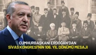Cumhurbaşkanı Erdoğan’dan Sivas Kongresi’nin 106. Yıl Dönümü Mesajı