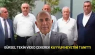 Gürsel Tekin Video Çekerek Kayyum Heyetini Tanıttı