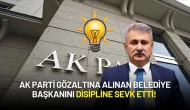 AK Parti Gözaltına Alınan Belediye Başkanını Disipline Sevk Etti!