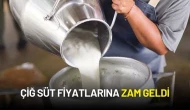 Çiğ Süt Fiyatlarına Zam Geldi