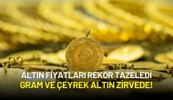 Altın Fiyatları Rekor Tazeledi: Gram ve Çeyrek Altın Zirvede!