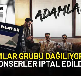 Adamlar Grubu Dağıldı mı? Konserler İptal Edildi, Gitarist Gürkan Öğütücü Takipten Çıkarıldı!