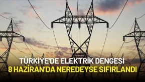 Türkiye'de Elektrik Dengesi 8 Haziran’da Neredeyse Sıfırlandı: Üretim-Tüketim El Ele!