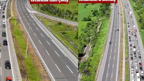 Bayram tatili bitti, yollar kilitlendi: Dönüş yolunda kilometrelerce araç kuyruğu