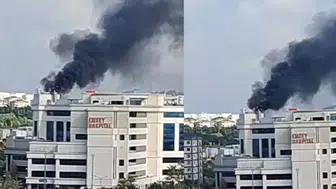 İstanbul Pendik’te Hastane Çatısında Yangın Çıktı!