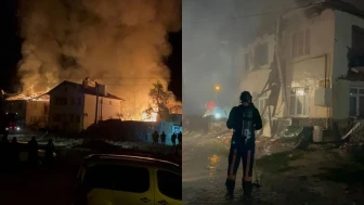Çankırı'da Korkutan Yangın: 3 Ev ve 4 Samanlık Küle Döndü!