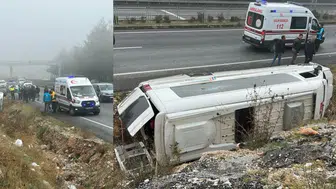Muğla Menteşe’de Yolcu Minibüsü Şarampole Devrildi: 13 Kişi Yaralandı!