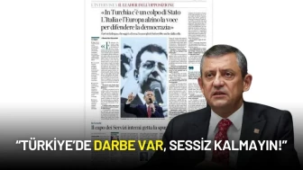 Özgür Özel Avrupa’ya Seslendi: “Türkiye’de Darbe Var, Sessiz Kalmayın!”