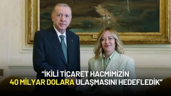 Cumhurbaşkanı Erdoğan’dan İtalya’da Savunma Sanayi Müjdesi: Ticaret Hedefi 40 Milyar Dolar