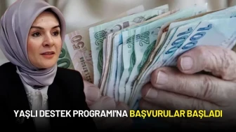 Yaşlı Destek Programı'na Başvurular Başladı