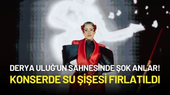 Derya Uluğ’un Sahnesinde Şok Anlar! Konserde Su Şişesi Fırlatıldı