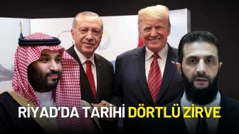 Riyad’da Tarihi Dörtlü Zirve: Erdoğan, Trump, Şara ve Selman Görüştü