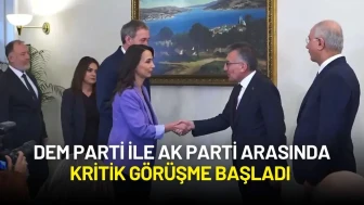 DEM Parti ile AK Parti Arasında Kritik Görüşme Başladı