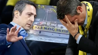 Fenerbahçe Taraftarından Ali Koç’a Yalı Önünde Pankartlı Protesto!