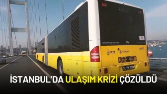 İstanbul’da Ulaşım Krizi Çözüldü: Özel Halk Otobüsleri Yeniden Seferde