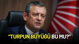 Özgür Özel: “Turpun Büyüğü Bu mu?”
