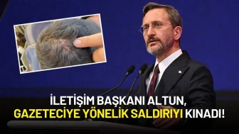 Devrilen Vinci Çekmek İsteyen Gazetecilere Saldırmışlardı: İletişim Başkanı Altun Kınadı!
