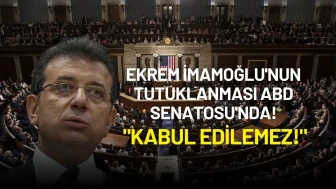 Ekrem İmamoğlu'nun Tutuklanması ABD Senatosu'nda! "Kabul Edilemez!"