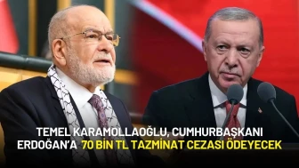 Temel Karamollaoğlu’na Erdoğan’a Yönelik Sözleri Nedeniyle 70 Bin TL Tazminat Cezası