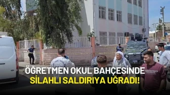 Mardin’de Kan Donduran Olay: Öğretmen Okul Bahçesinde Silahlı Saldırıya Uğradı!