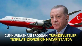 Cumhurbaşkanı Erdoğan, Türk Devletleri Teşkilatı Zirvesi İçin Macaristan'da