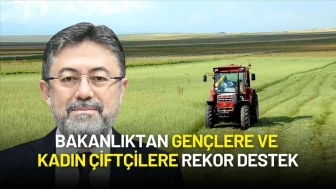 Tarım Bakanı Yumaklı'dan Müjde! Bakanlıktan Gençlere ve Kadın Çiftçilere Rekor Destek