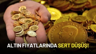 Altın Fiyatlarında Sert Düşüş!