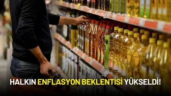 Merkez Bankası Açıkladı: Halkın Enflasyon Beklentisi Yükseldi!